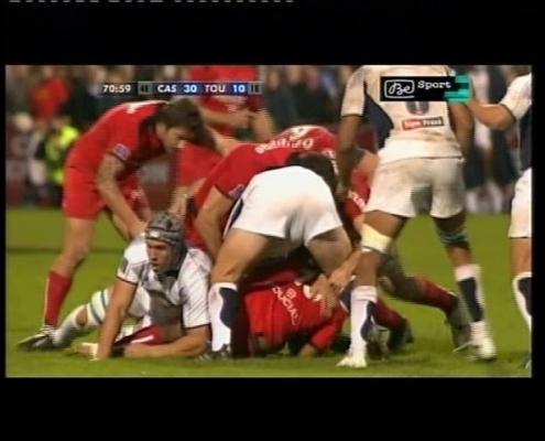 Rugby CASTRES BALLS BULGE