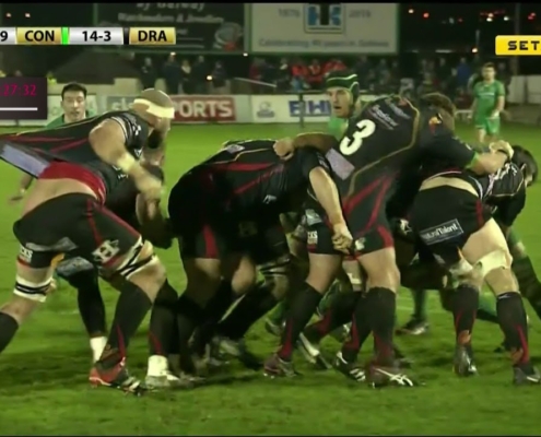 RUGBY Connaght Depantsed