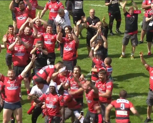 Rugby Oyonnax   Montauban Oyonnax   2016 2017