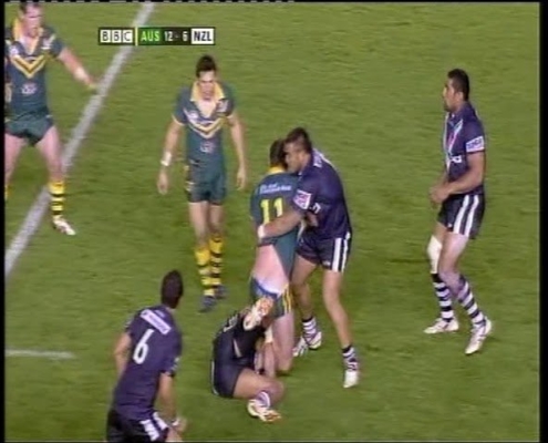 Rugby Player Australia debagged