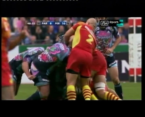 Rugby player stadeFr no 23 arse long