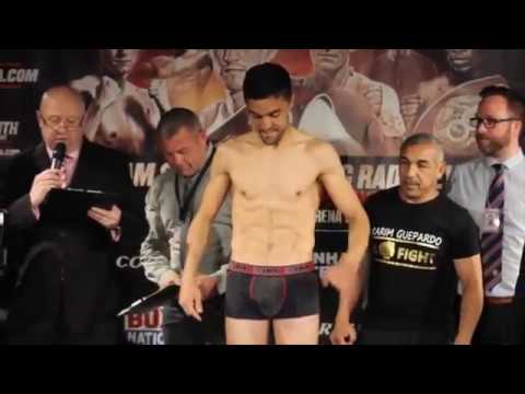 RYAN FARRAG v KARIM GUERFI   WEIGH IN